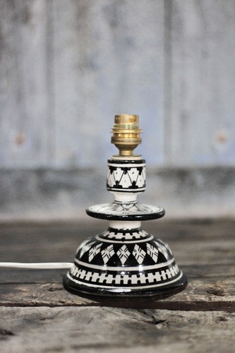 Lampe poser terre cuite - lampe,