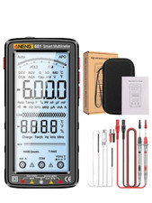 Multimètre Numérique Professionnel Testeur De Tension Voltmètre AC/DC Ecran LCD