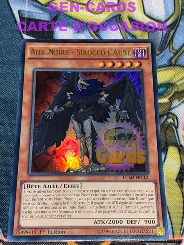 Carte aile noire - noire,