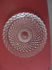 ++"533.17"LARGE GLASS BOBECHE CUP FOR TASSEL CHANDELIER "DIAM. 20.5 CM"