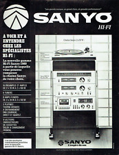Advertising 0323 1979 Sanyo Hi-Fi Tuner Amp
