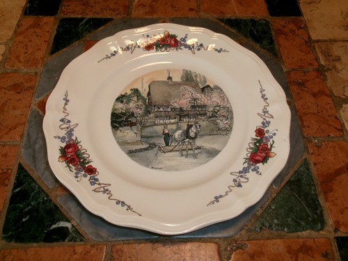 Assiette plate diam cm - plate,,