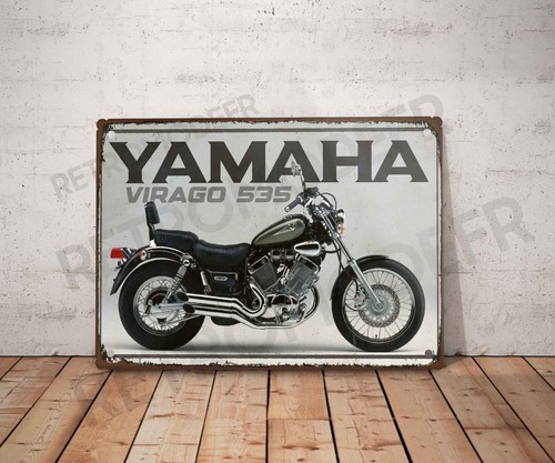 Plaque métal vintage - , yamaha