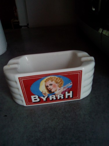 Ancien cendrier byrrh - cendrier,