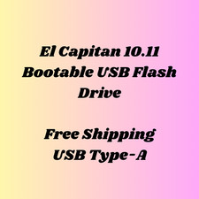 10.11 El Capitan Bootable USB 3.0 Flash Drive OS Installer Restore Recovery