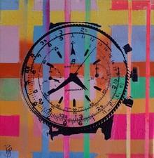 PYB  signed CHRONOMAT tableau