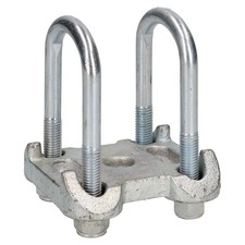 2 boulons en U 1 plaque de base pour remorque Ifor Williams ressort à lames...