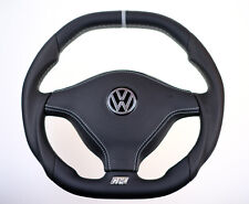 VW Golf 4 MK4 IV GTI R32 mklV rare tuned Steering Wheel Full Flat top & bottom