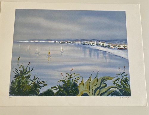 Victor zarou lithographie - victor,