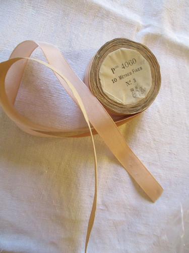 Ruban soie artificielle - , rose