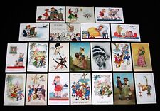 ILLUSTRATEUR ILLUSTRATION DESSIN HUMOUR MUSIQUE FÊTE ETC. LOT 21 CPA CPSM A95