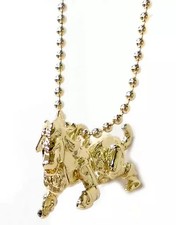 Saint Seiya Collection Keychain Leo 50th Anniversary Jump Exhibition Collectible