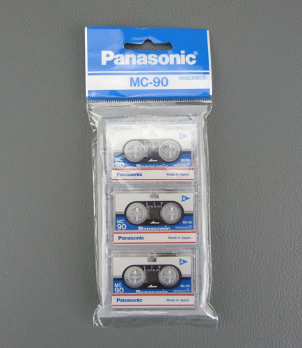 Micro cassettes panasonic 90 - cassettes,