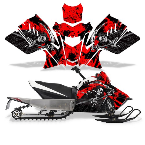 Motoneige graphisme kit luge - graphisme,