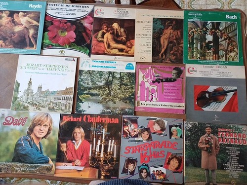 Lot disques vyniles 33 - lot, 14