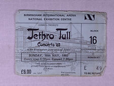 Billet Jethro Tull Original Du