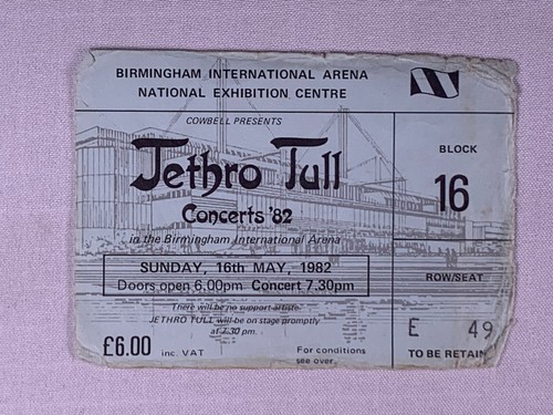 Billet jethro tull original - billet,