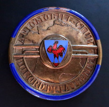 Automobile Club du Nord de la France Badge de Calandre 7,6Cm Fraisse Demey