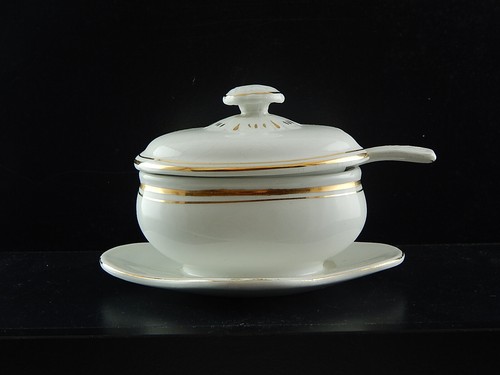 Antique rare salière empire - rare,