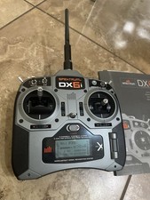 Spektrum Dx6i DSMX 6 Channel Programmable RC Transmitter And Manual
