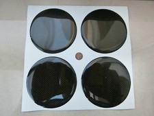 Enjoliveurs Adhésif Noir 3D X 4 Pièces 60 MM Volkswagen Wv Golf 5 6 V VI VII