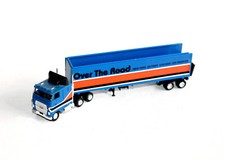 1/87 FORD TRACTOR OVER THE ROAD TRUCK TRUCK + SEMI TRAILER