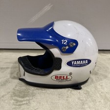 Bell Mini Moto helmet motor cross ATV collectible vintage blue visor motorcycle