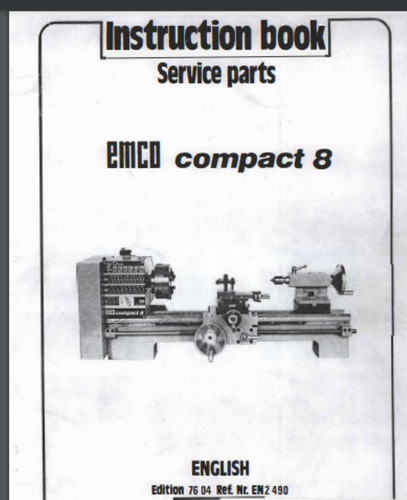 Emco compact lathe - 8,