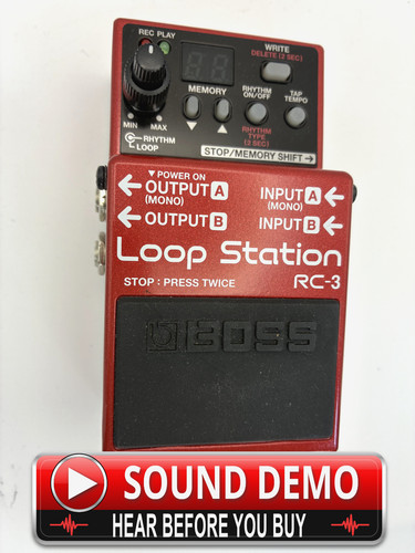 Boss loop station - rc-3, looper