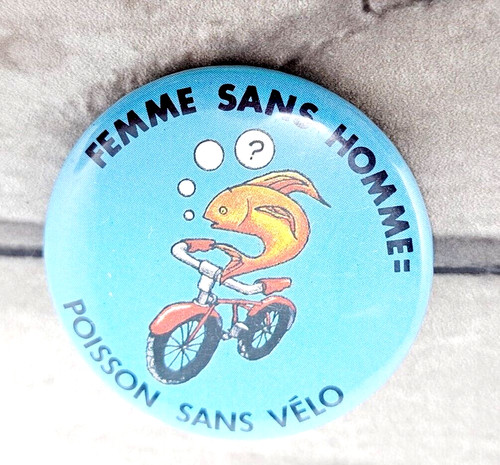 Femme sans homme poisson - sans, =