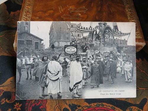 Cpa paris carnaval - paris, le