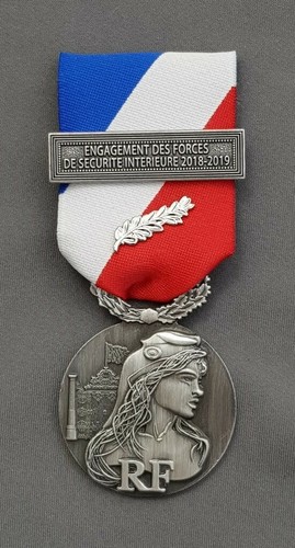 Médaille sécurité - la,