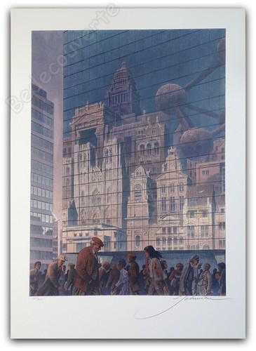 Affiche schuiten durieux - schuiten,