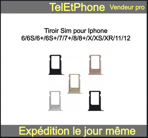 Tiroir carte sim - tiroir, 6
