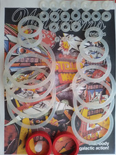 FLIPPER WILLIAMS- STELLAR WAR- ELASTIQUE SILLICONE TRANSPARENT-PINBALL RUBBER