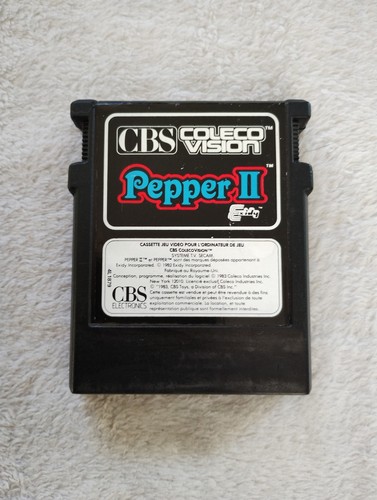 Cbs colecovision pepper - pepper, ii