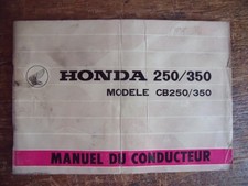 HONDA CB 250 350 1968 manuel