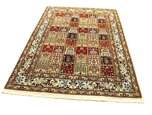 Tapis oriental handnoué - tapis,