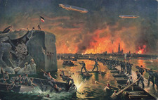 Antwerpen Prend D'assaut Par Le Général Von Beseler Carte Postale AK 1915