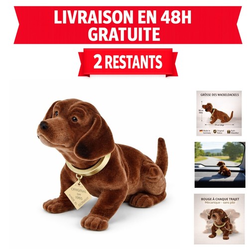 Figurine chien tête - figurine,