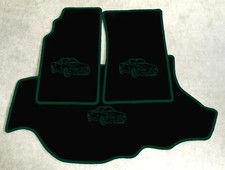 Tapis De Sol Pour Coffre Mazda MX 5 NB Motif Vert Foncé 3 Pièces