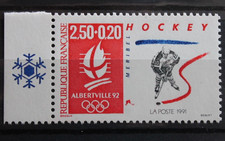 Timbre - FRANCE - Luge - JO