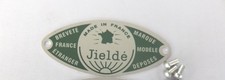 1 étiquette, plaque  pour lampe jielde