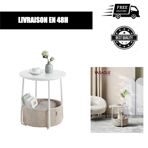 Table basse ronde - , avec