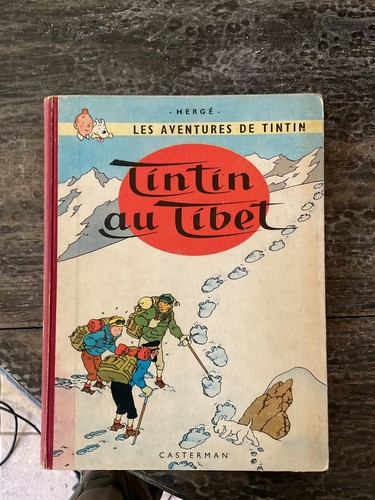 Tintin tibet 1960 b29 3ème - tibet,