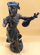 Statue, Pied de lampe en