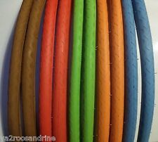 pneu vélo fixie single speed 700x25C rouge orange marron vert bleu