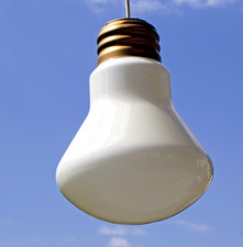 Suspension AMPOULE en opaline