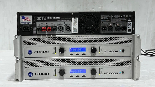 Crown xti 2000 channel 1600w - xti, 2-channel