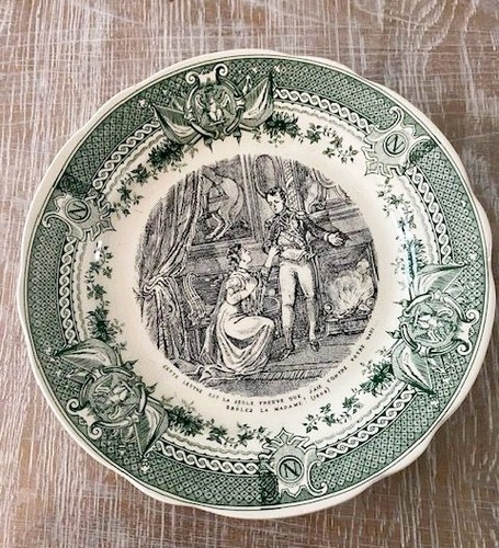 Assiette ancienne